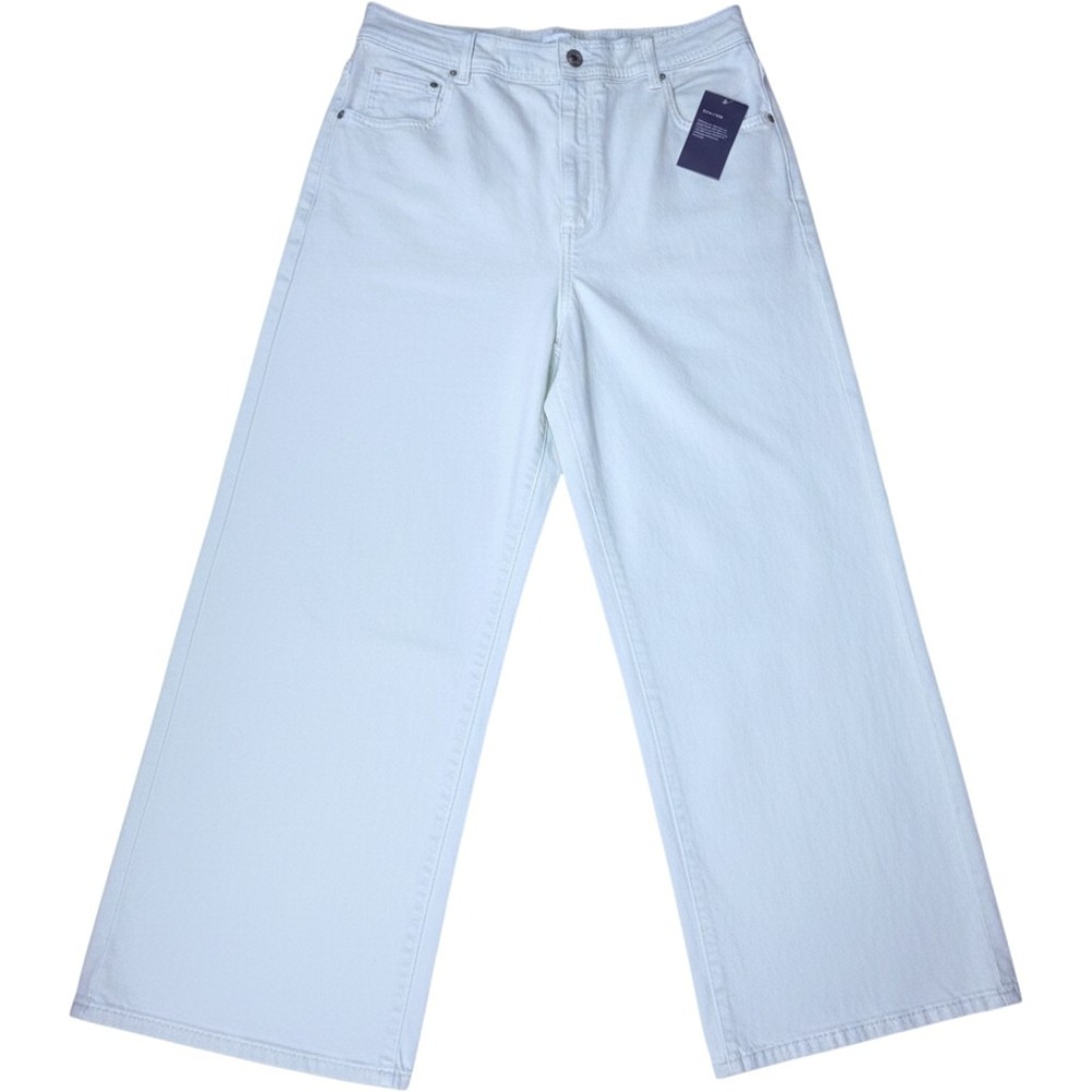 Universal Thread High-Rise Sailor Wide Leg Jeans Mint Green Size 12 Reg NWT